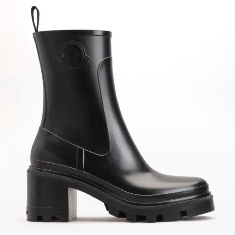 MONCLER Loftgrip Rubber Zip Rain Boots